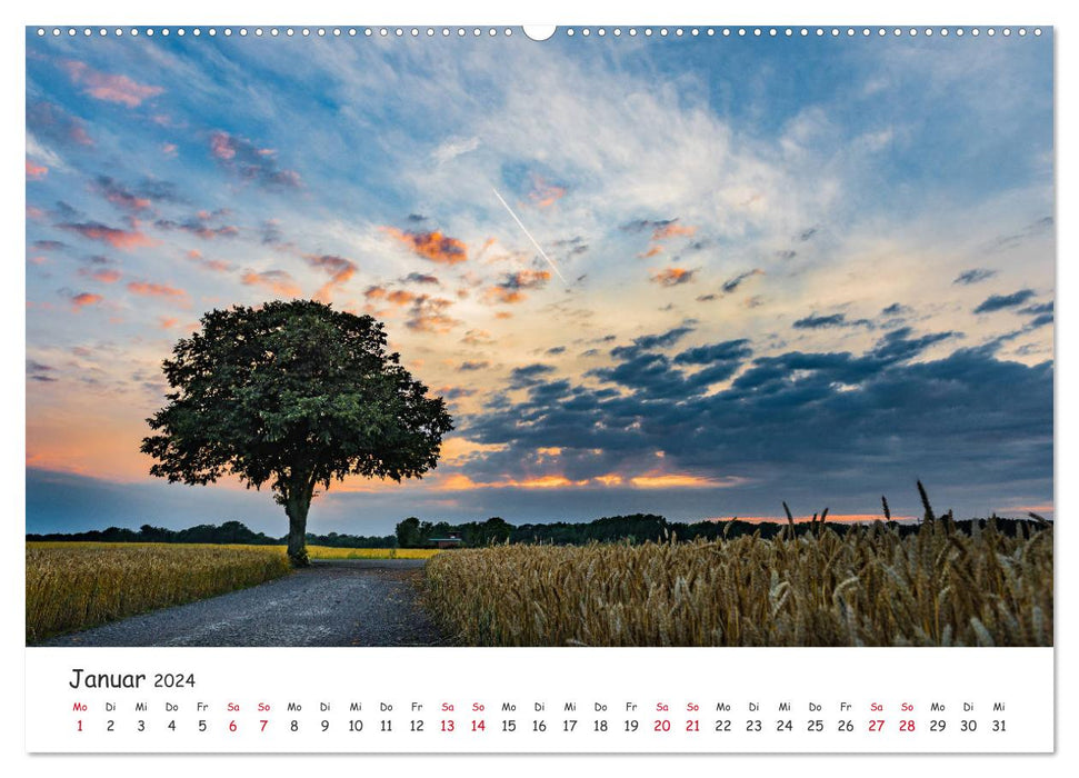 Bornholm 2024 A Year in Summer (CALVENDO Premium Wall Calendar 2024) 