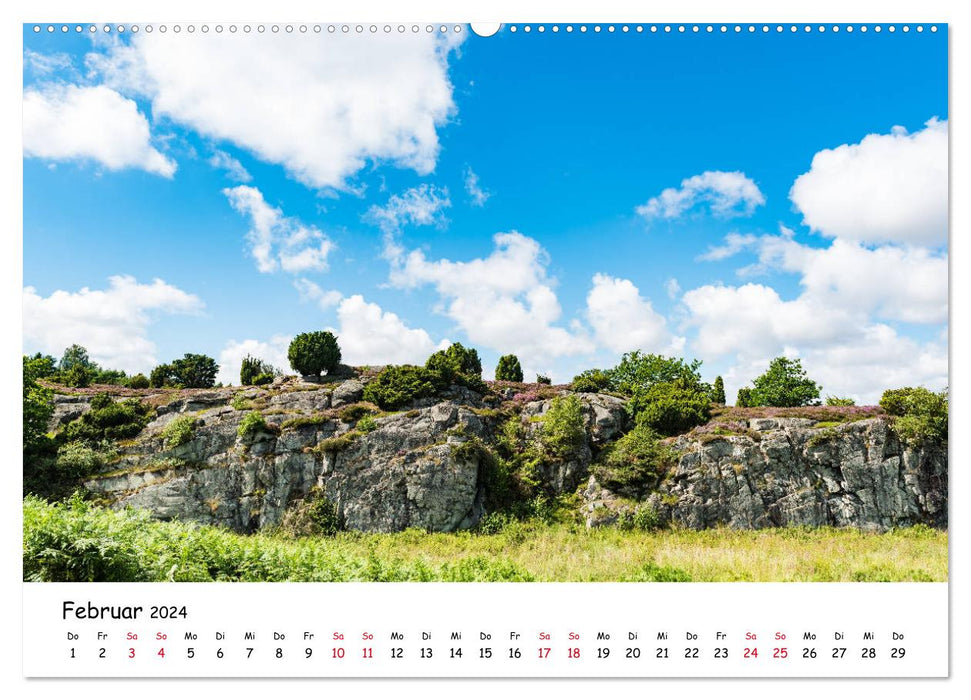 Bornholm 2024 A Year in Summer (CALVENDO Premium Wall Calendar 2024) 