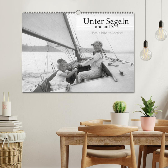 Unter Segeln und auf See (CALVENDO Wandkalender 2024)