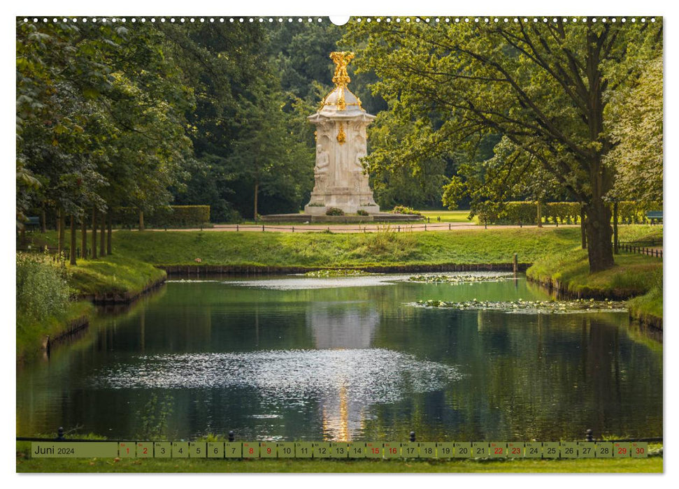 Großer Tiergarten Berlin - Vom Jagdrevier zur Sehenswürdigkeit (CALVENDO Premium Wandkalender 2024)