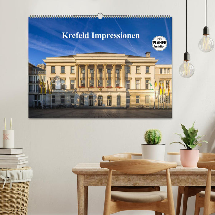 Impressions de Krefeld (calendrier mural CALVENDO 2024) 