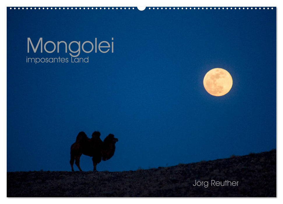 Mongolie - pays impressionnant (calendrier mural CALVENDO 2024) 