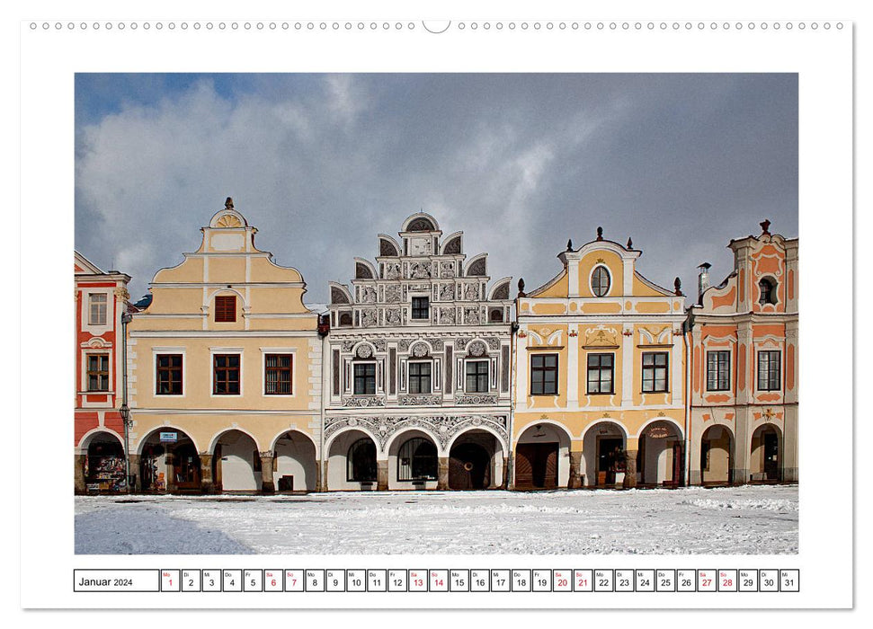 Czech Republic - forays through fascinating cultural landscapes (CALVENDO Premium Wall Calendar 2024) 