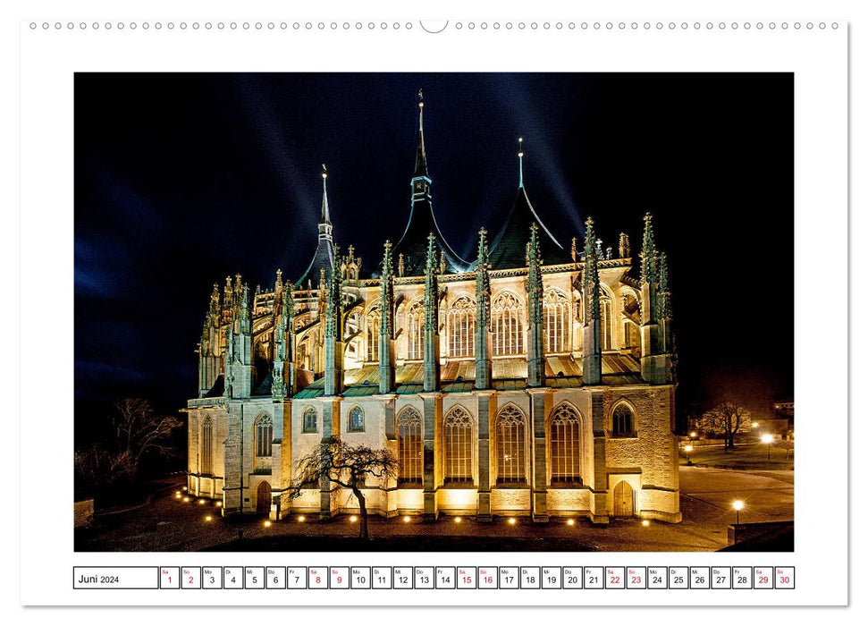 Czech Republic - forays through fascinating cultural landscapes (CALVENDO Premium Wall Calendar 2024) 