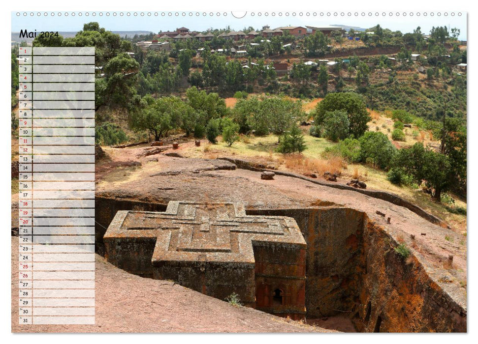 Adventure Ethiopia (CALVENDO wall calendar 2024) 