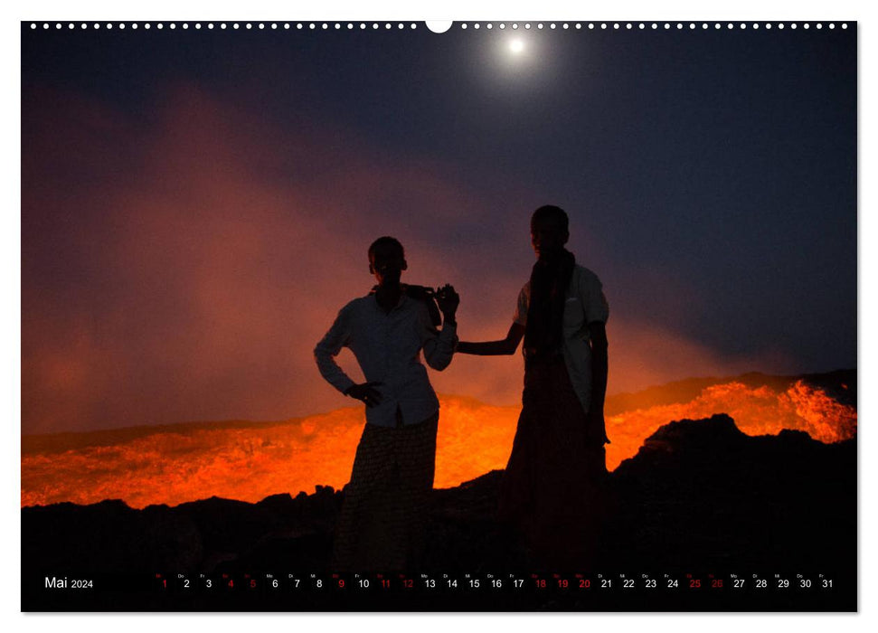 No country touches like Ethiopia (CALVENDO wall calendar 2024) 