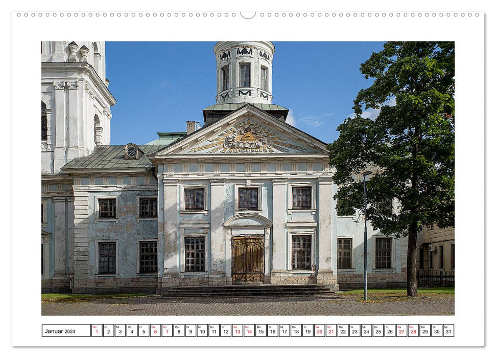 Riga – Mittelalter, Jugendstil, Sozialismus und Moderne (CALVENDO Premium Wandkalender 2024)