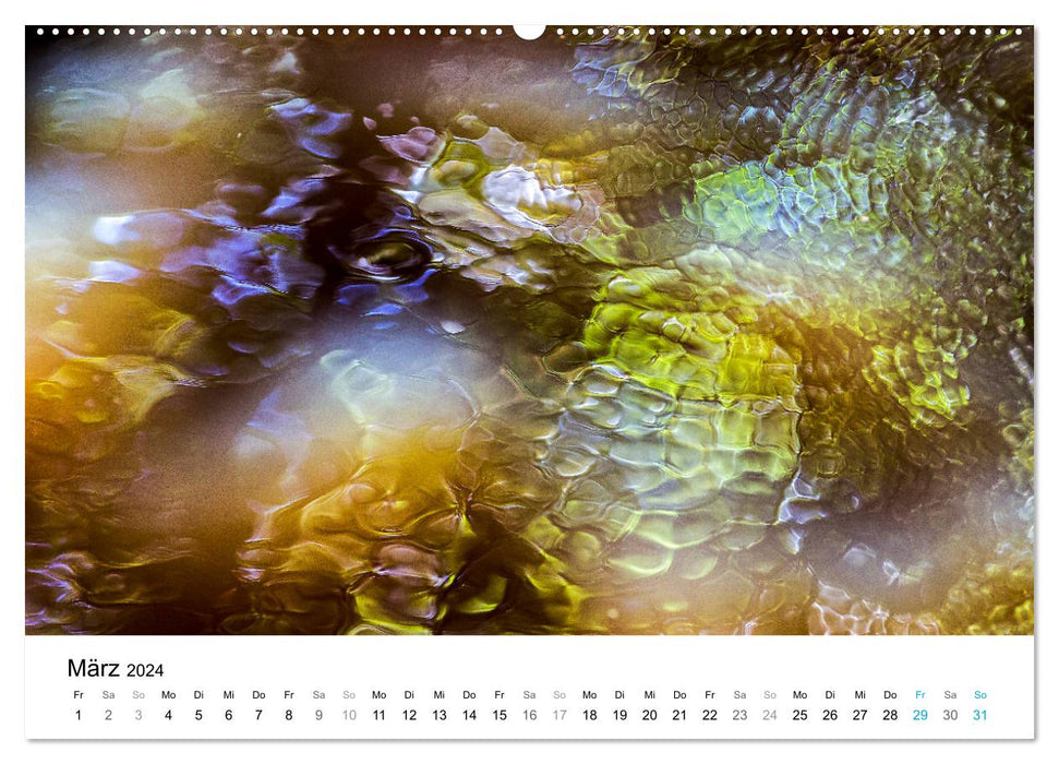 Wasser-Farben (CALVENDO Wandkalender 2024)
