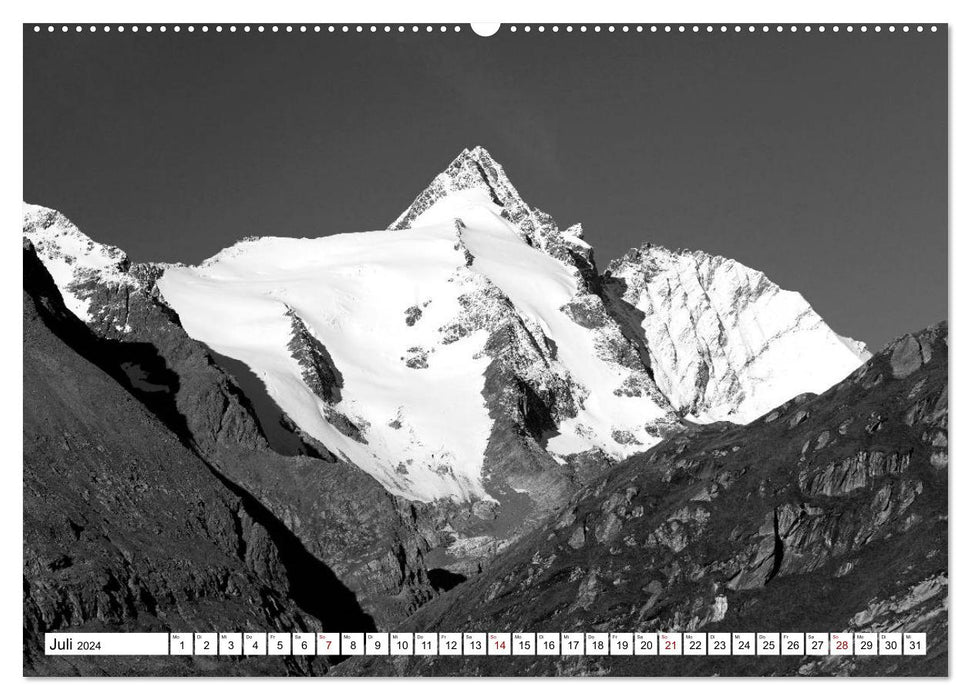 Three thousand meter peaks in the Alps (CALVENDO Premium Wall Calendar 2024) 