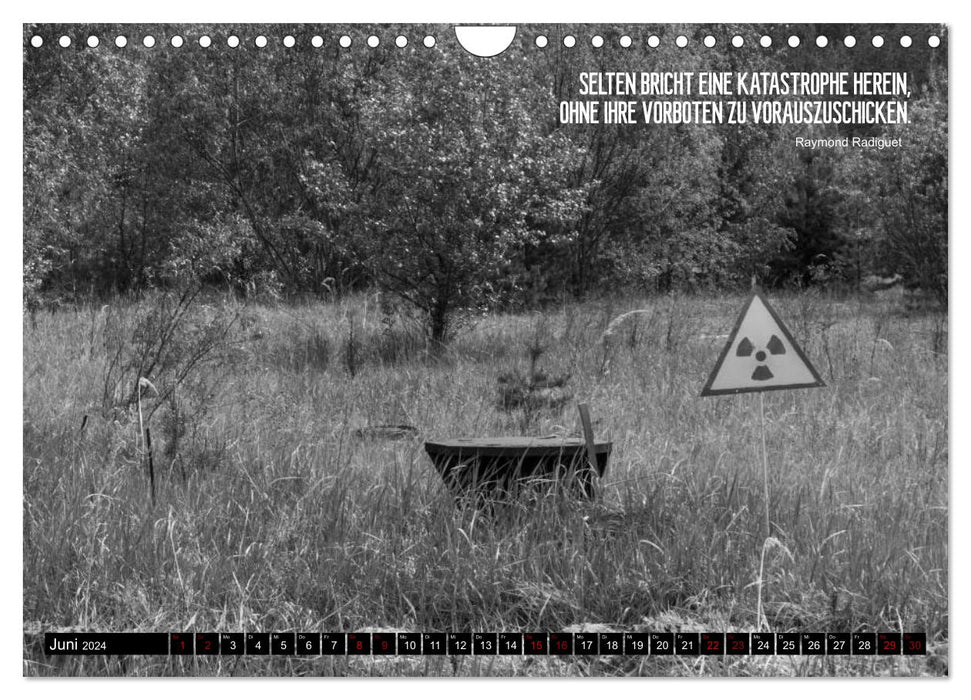 Tchernobyl (calendrier mural CALVENDO 2024) 