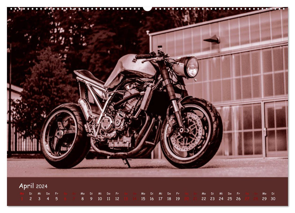 Custom bikes 2024 (CALVENDO wall calendar 2024) 