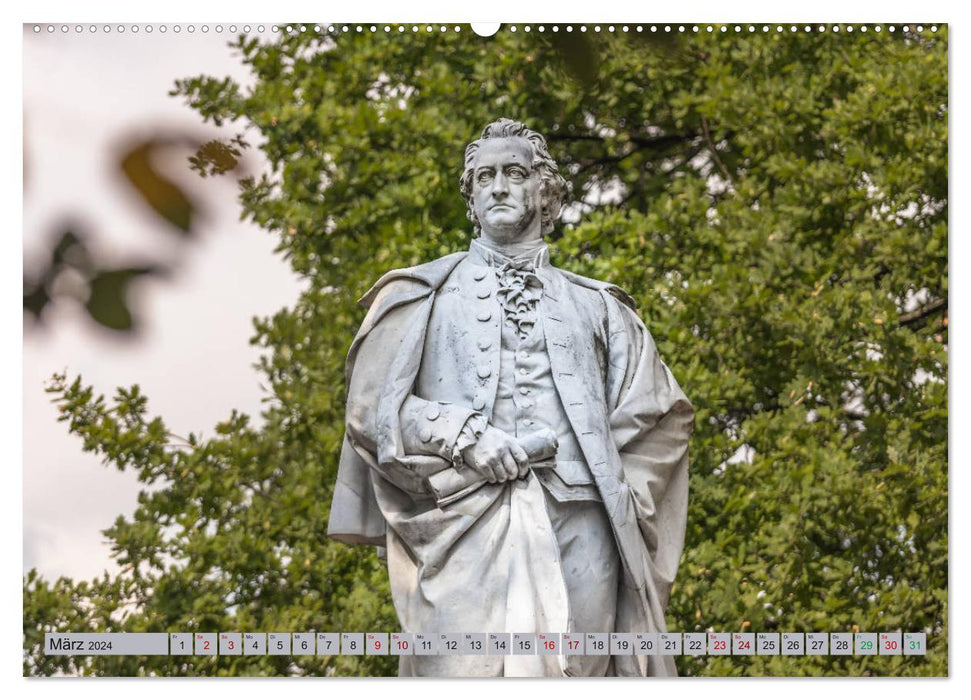 Großer Tiergarten Berlin - Vom Jagdrevier zur Sehenswürdigkeit (CALVENDO Wandkalender 2024)