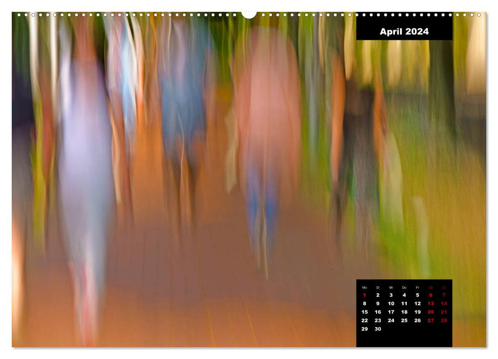 Impressionistische Fotografien (CALVENDO Premium Wandkalender 2024)