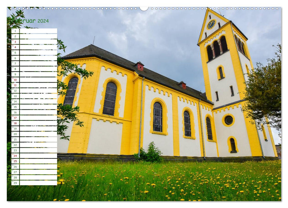 Picturesque walk through Meerbusch (CALVENDO wall calendar 2024) 