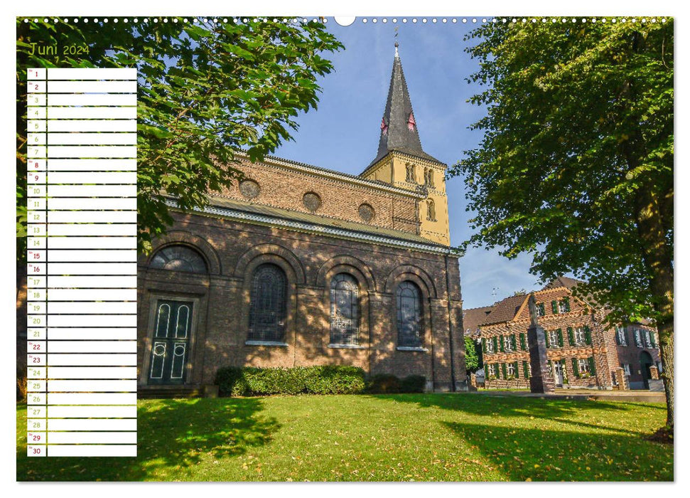 Picturesque walk through Meerbusch (CALVENDO wall calendar 2024) 