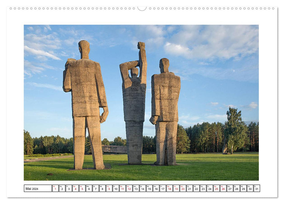 Riga – Mittelalter, Jugendstil, Sozialismus und Moderne (CALVENDO Wandkalender 2024)