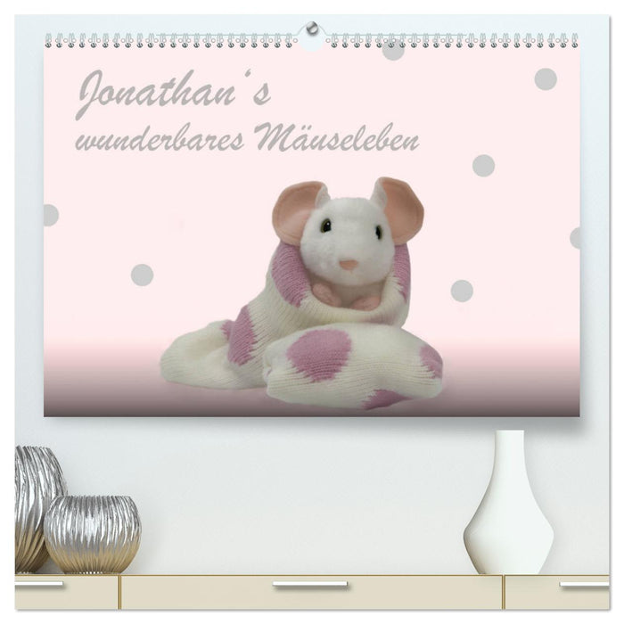 Jonathan's wunderbares Mäuseleben (CALVENDO Premium Wandkalender 2024)
