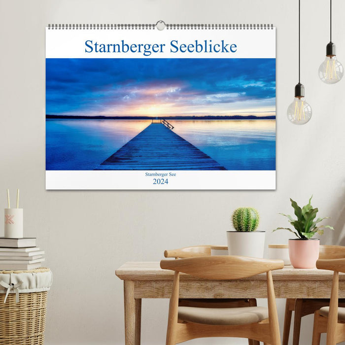 Starnberger Seeblicke (CALVENDO Wandkalender 2024)