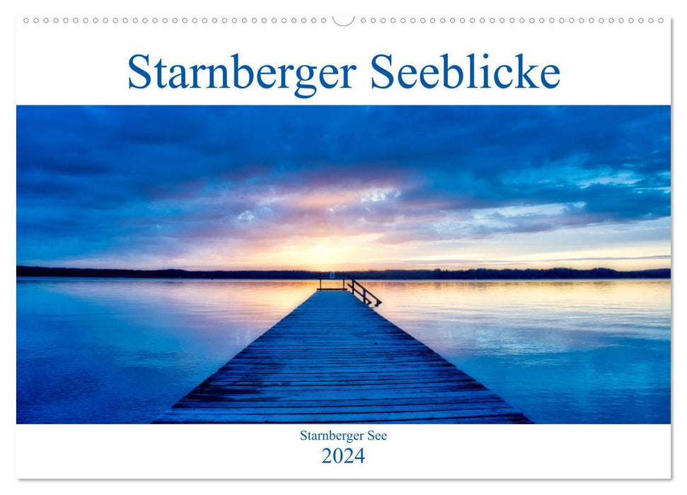 Starnberger Seeblicke (CALVENDO Wandkalender 2024)