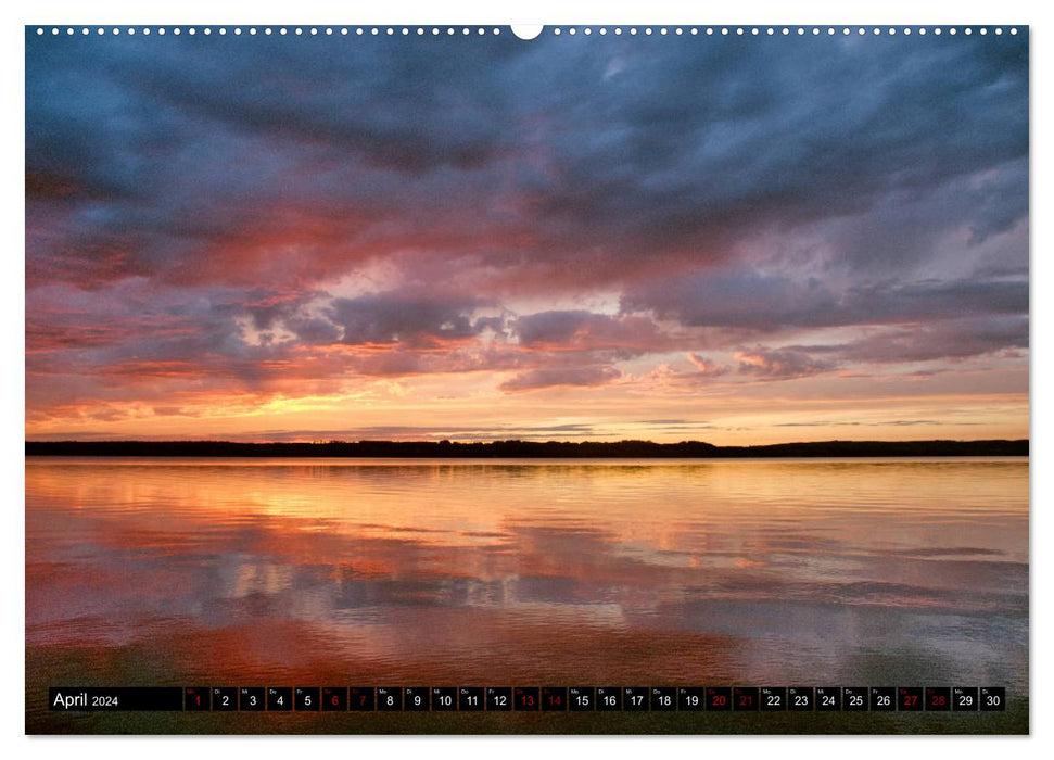 Vues sur le lac de Starnberg (Calendrier mural CALVENDO 2024) 