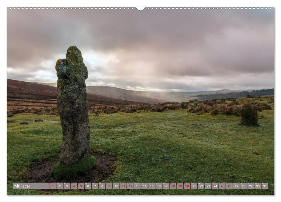 Dartmoor, herbe Schönheit im Süden Englands (CALVENDO Wandkalender 2024)