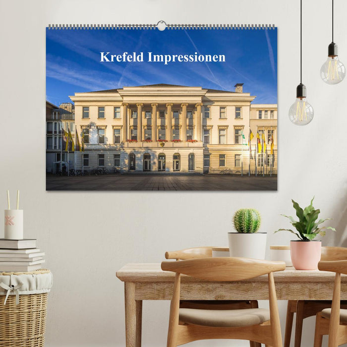 Impressions de Krefeld (calendrier mural CALVENDO 2024) 