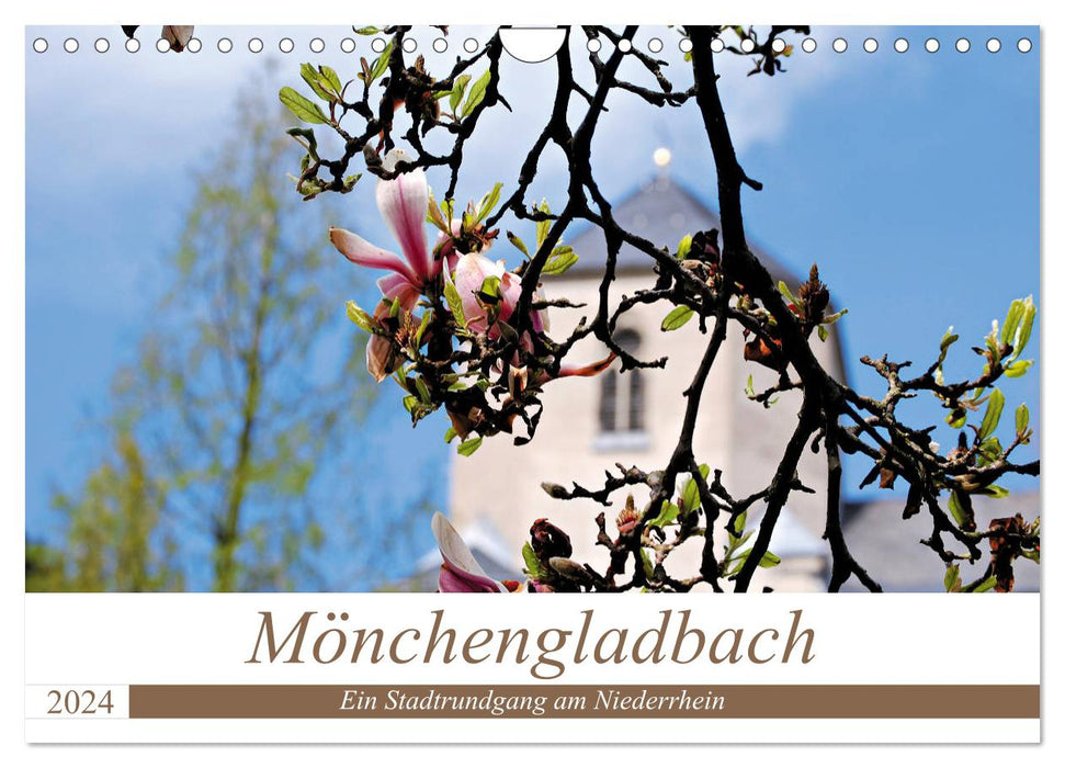 Mönchengladbach - Ein Stadtrundgang am Niederrhein (CALVENDO Wandkalender 2024)