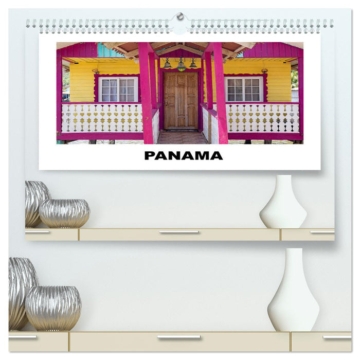 Panama - forays through breathtaking coastal, mountain and city landscapes (CALVENDO Premium Wall Calendar 2024) 