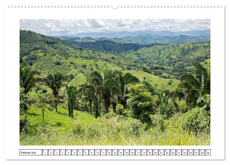 Panama - forays through breathtaking coastal, mountain and city landscapes (CALVENDO Premium Wall Calendar 2024) 