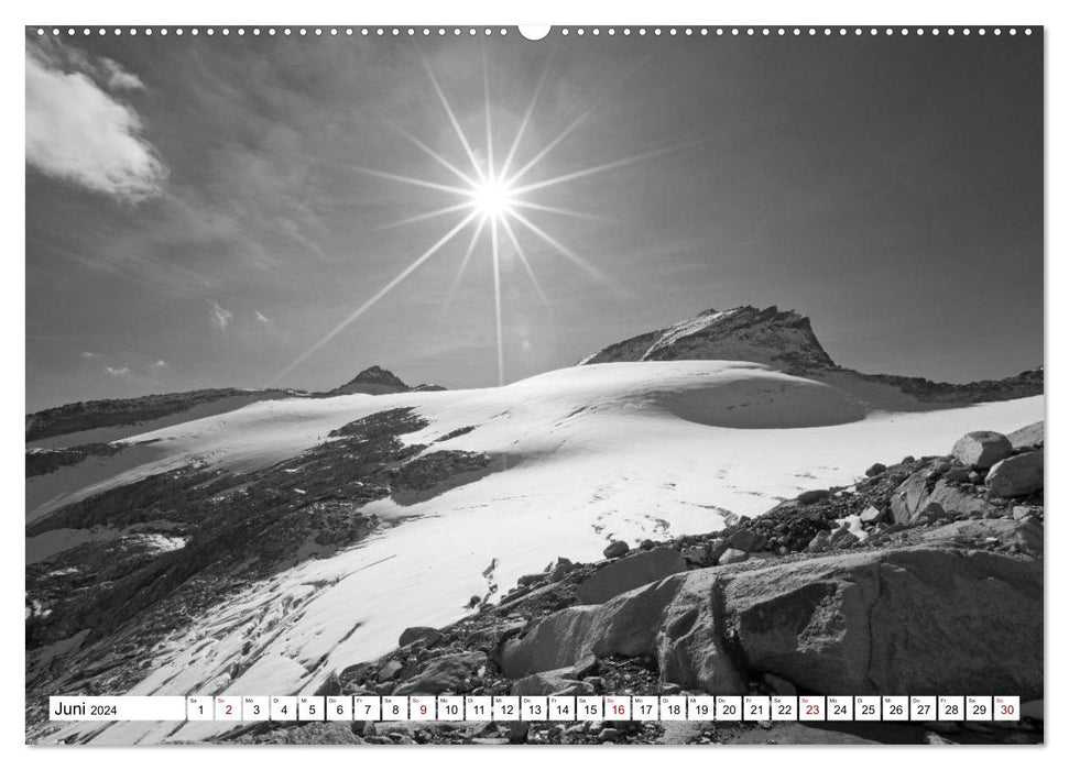 Three thousand meter peaks in the Alps (CALVENDO wall calendar 2024) 