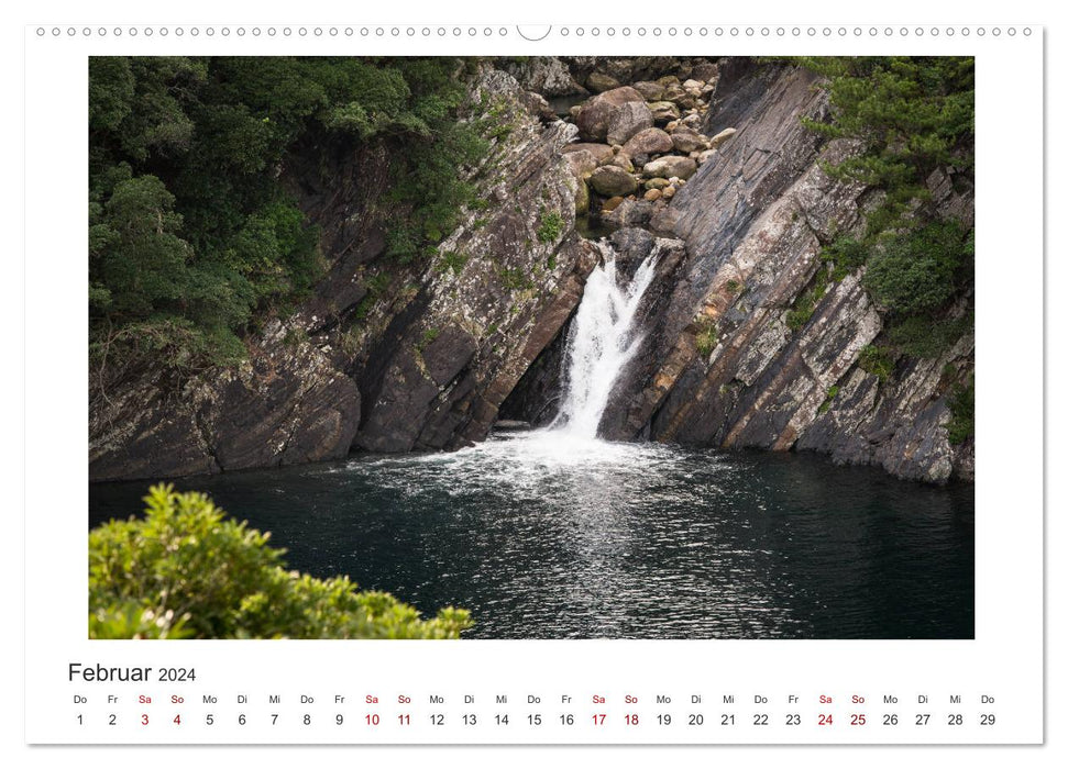 Yakushima - Japan's World Natural Heritage (CALVENDO Premium Wall Calendar 2024) 