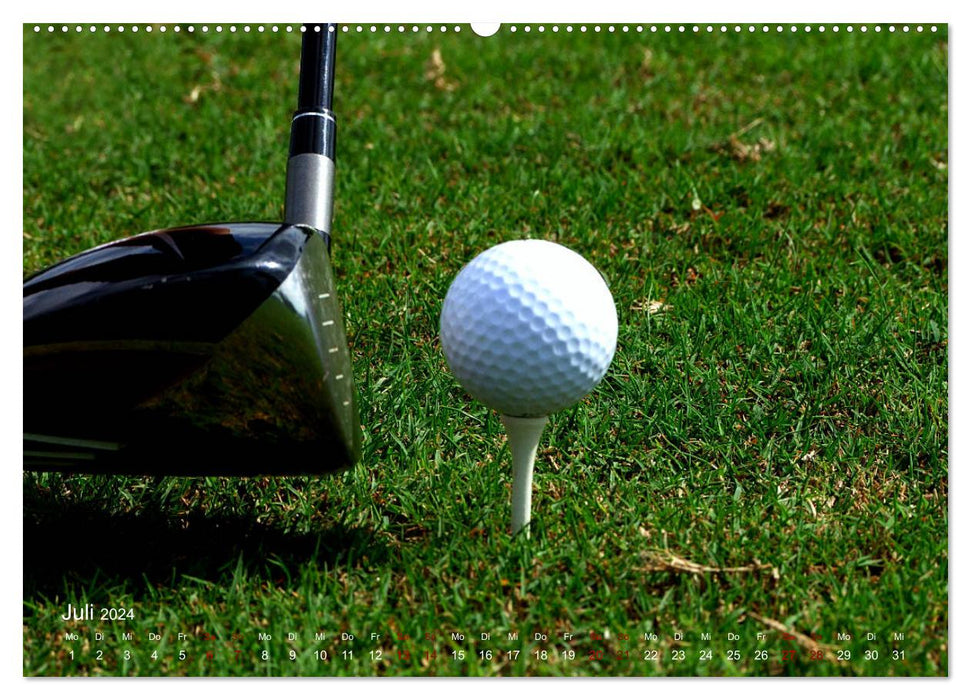 Passion Golf (Calendrier mural CALVENDO Premium 2024) 