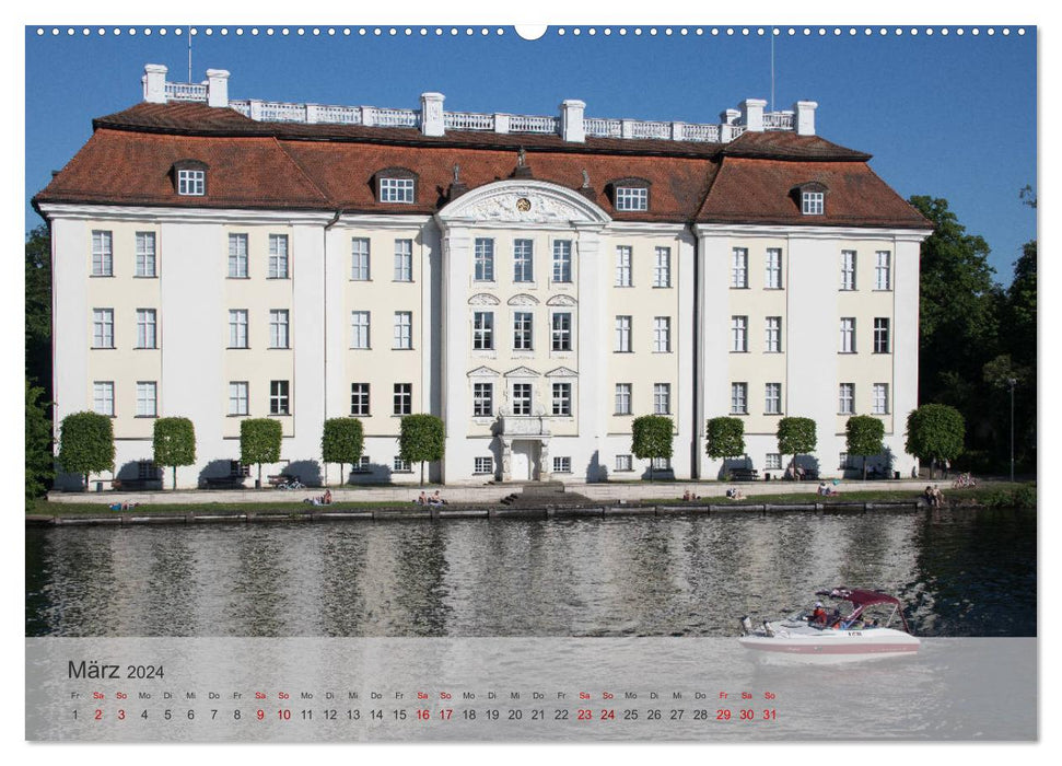 Köpenick - Old Town and Castle Island (CALVENDO Premium Wall Calendar 2024) 