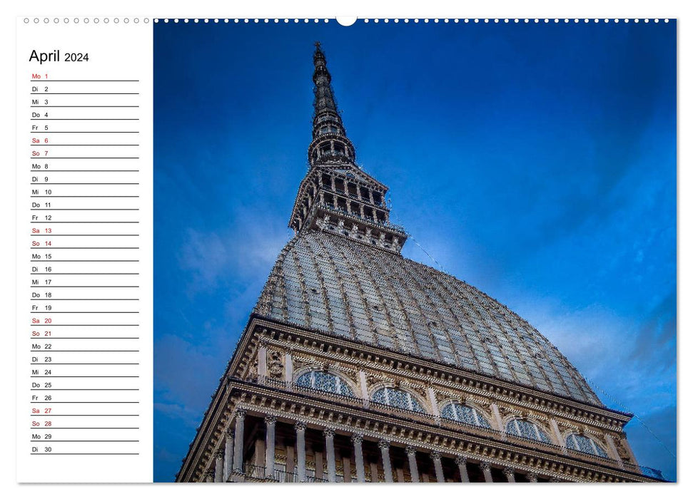Piedmont and Turin (CALVENDO wall calendar 2024) 