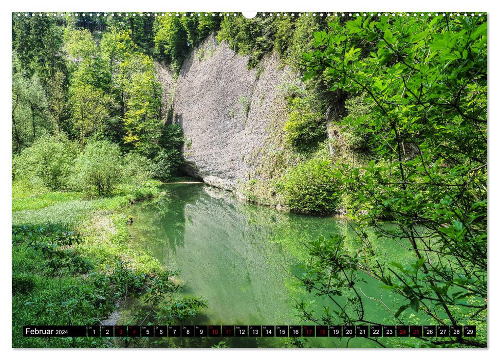 Excursion destinations around Isny ​​(CALVENDO Premium Wall Calendar 2024) 