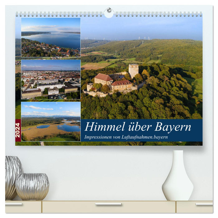 Himmel über Bayern (CALVENDO Premium Wandkalender 2024)