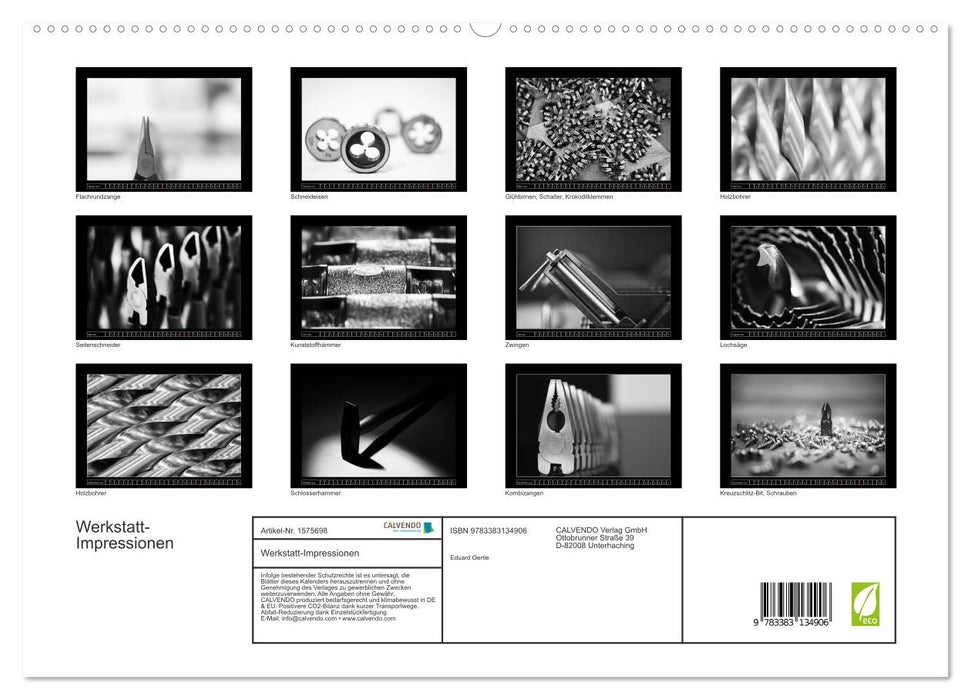 Workshop impressions (CALVENDO Premium wall calendar 2024) 