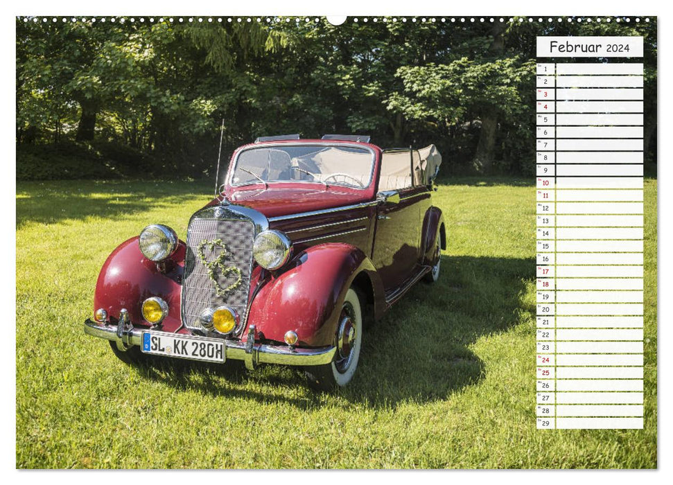 Mercedes Benz 170 Cabriolet (CALVENDO Premium Wandkalender 2024)