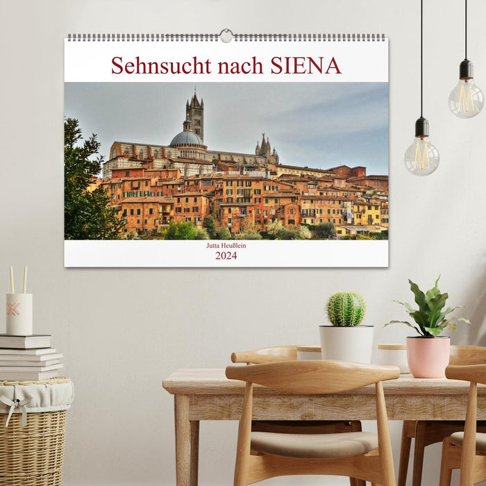 Longing for SIENA (CALVENDO wall calendar 2024) 