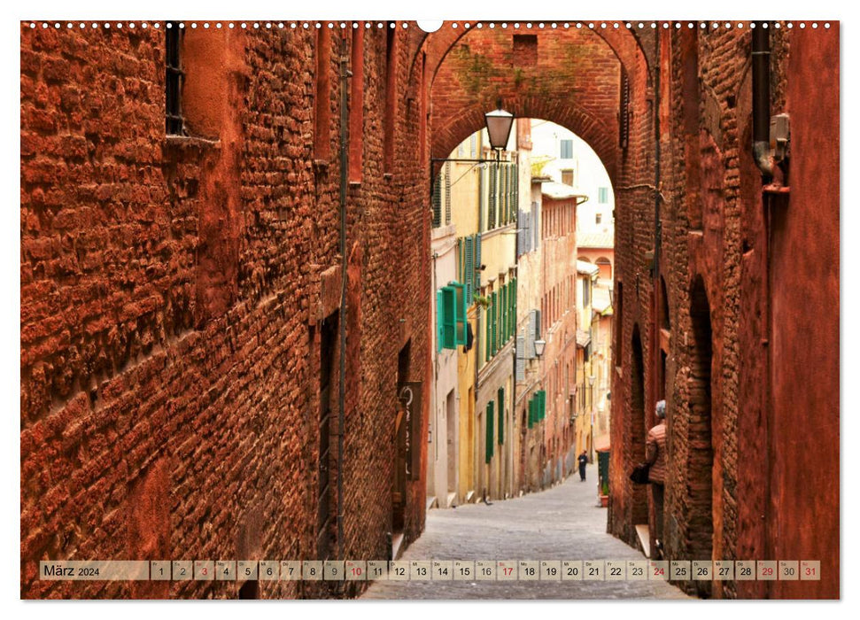 Longing for SIENA (CALVENDO wall calendar 2024) 