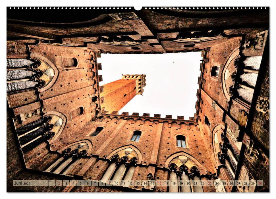 Longing for SIENA (CALVENDO wall calendar 2024) 