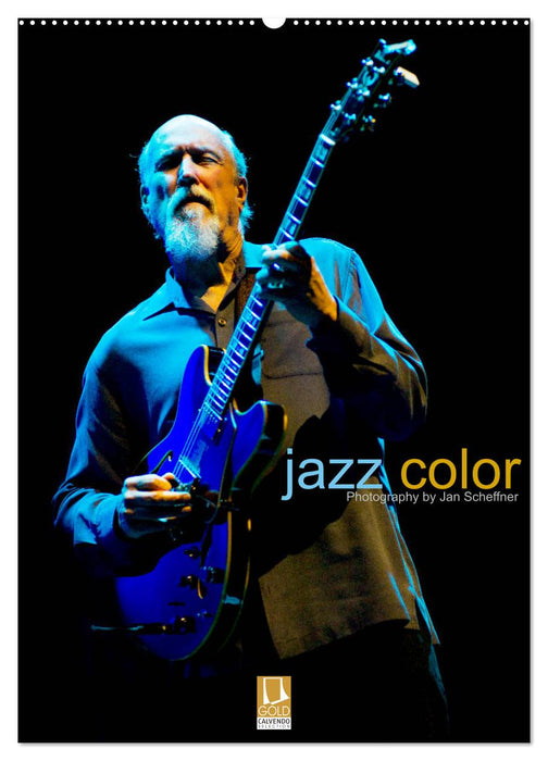 jazz color (CALVENDO wall calendar 2024) 