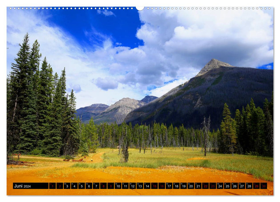 On the trail of the Indians - traveling in North America (CALVENDO Premium Wall Calendar 2024) 