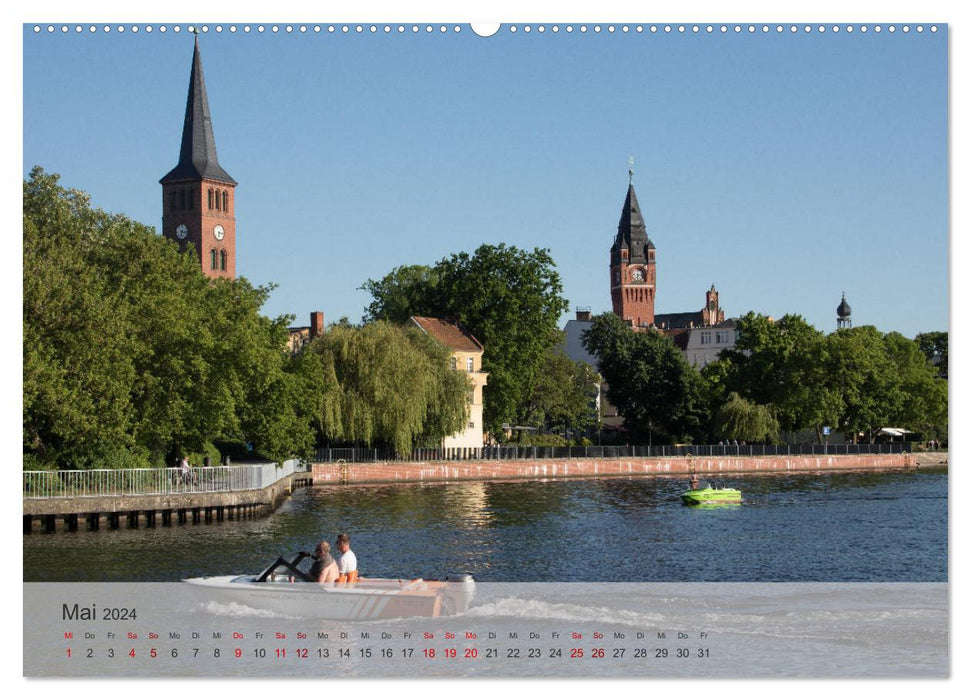 Köpenick - old town and castle island (CALVENDO wall calendar 2024) 