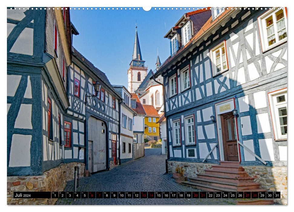 My Rhine-Main - Pictures from South Hesse (CALVENDO Premium Wall Calendar 2024) 