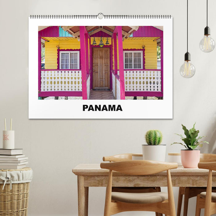 Panama - forays through breathtaking coastal, mountain and city landscapes (CALVENDO wall calendar 2024) 
