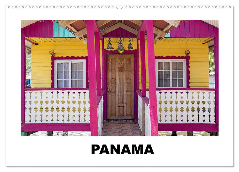 Panama - forays through breathtaking coastal, mountain and city landscapes (CALVENDO wall calendar 2024) 