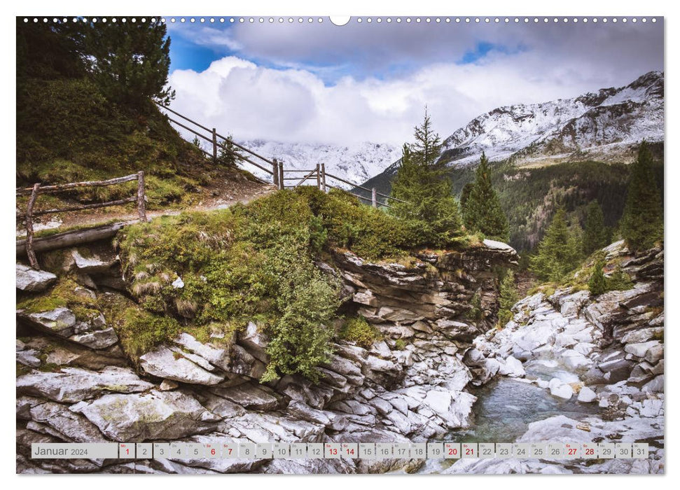 The Ahrntal (CALVENDO Premium Wall Calendar 2024) 