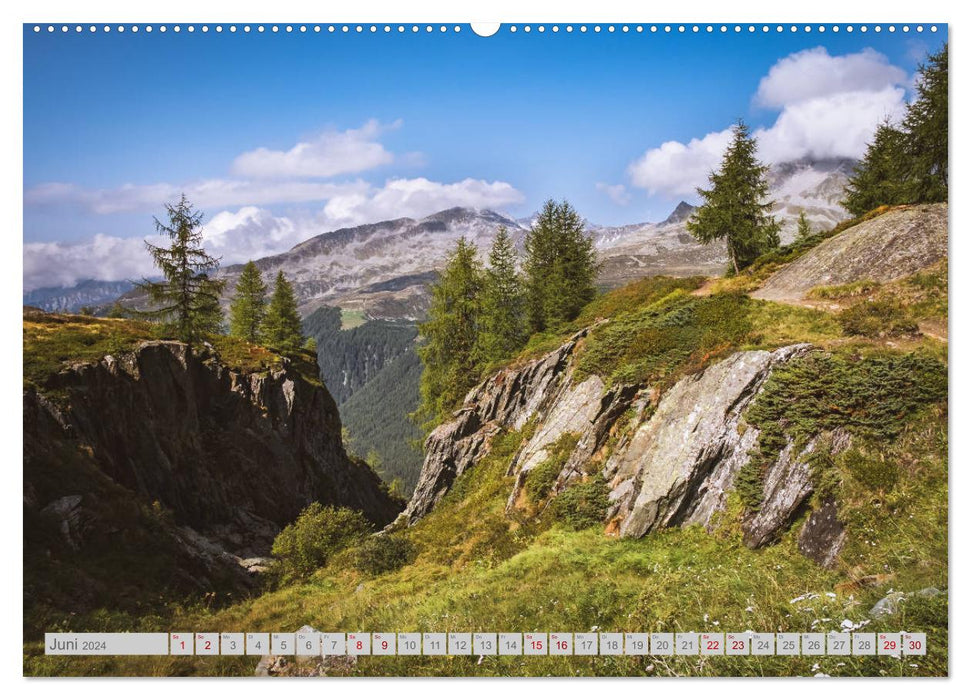 The Ahrntal (CALVENDO Premium Wall Calendar 2024) 