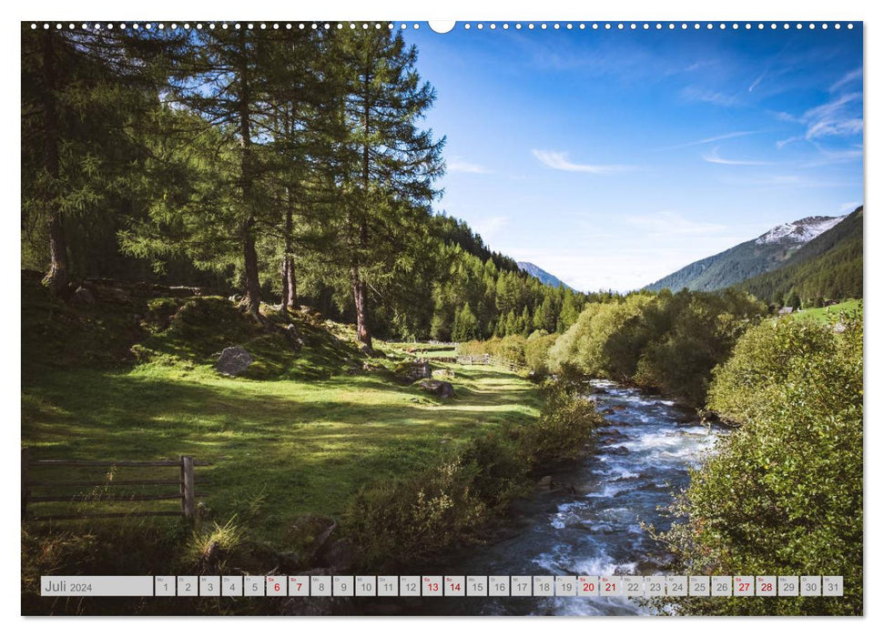 The Ahrntal (CALVENDO Premium Wall Calendar 2024) 